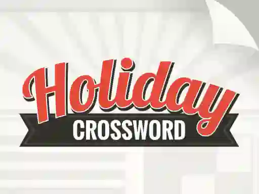 Jeu Holiday Crossword en ligne