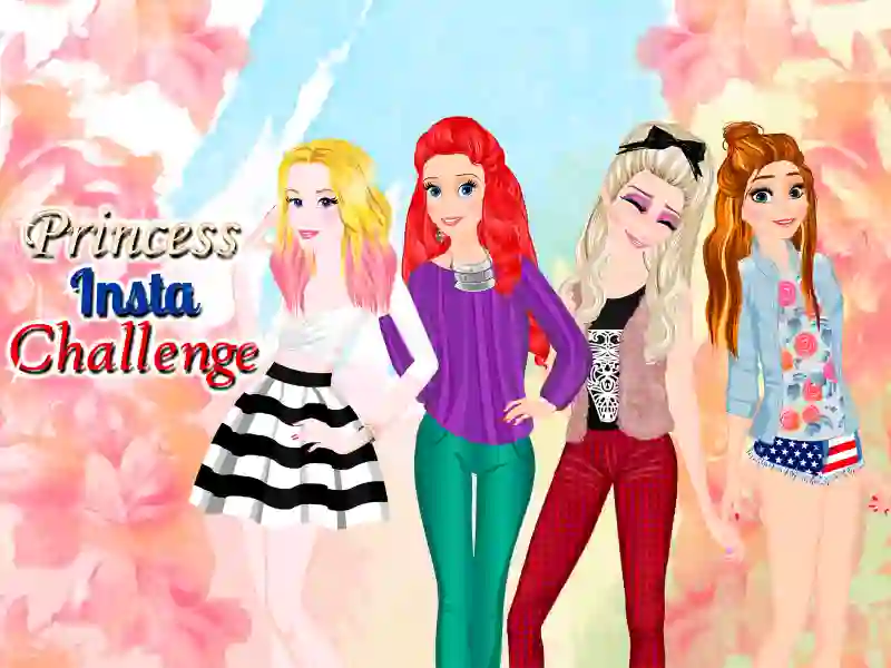 Jeu Princesses: Instagram Challenge en ligne
