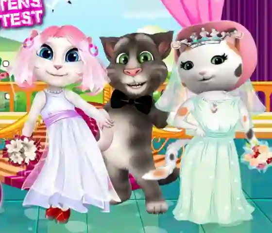 Jeu White Kittens Bride Contest en ligne