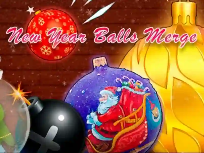 Jeu New Year Balls Merge en ligne