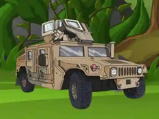 Jeu Army Vehicles Memory en ligne