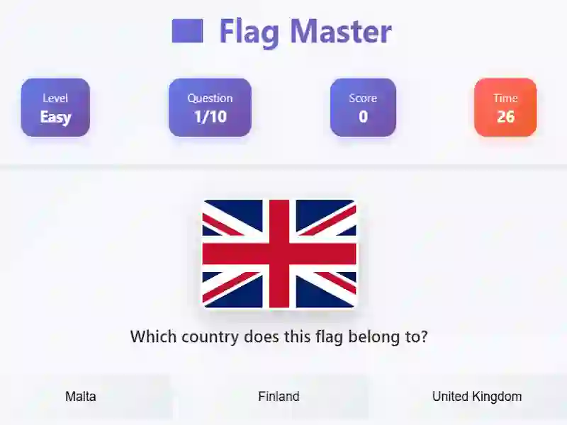 Jeu Flag Masters en ligne
