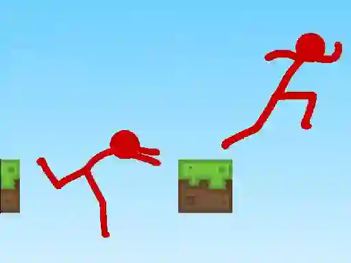 Jeu Stickman Parkour en ligne