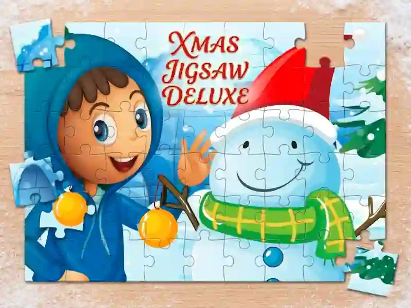 Jeu Xmas jigsaw deluxe en ligne