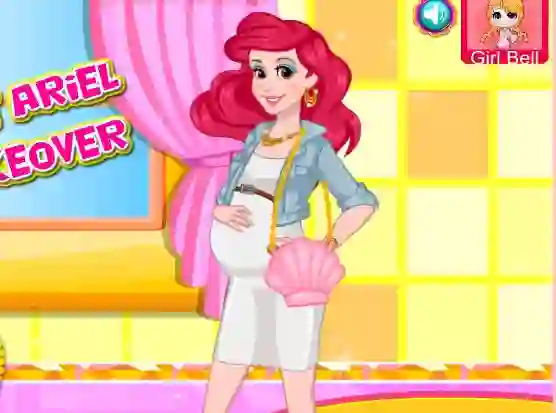Jeu Pregnant Ariel Real Makeover en ligne