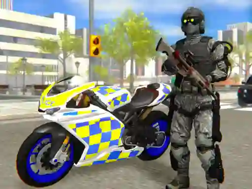 Jeu Police Bike City Simulator en ligne