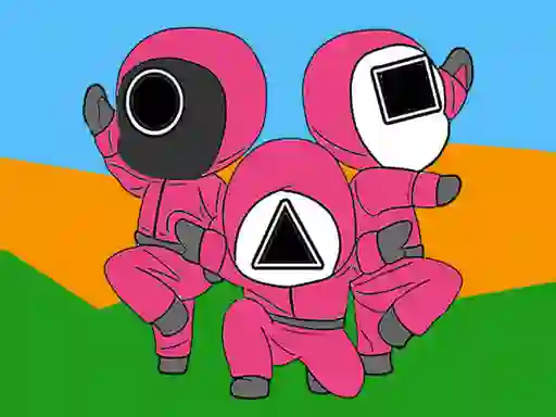 Jeu Squid Coloring Book en ligne