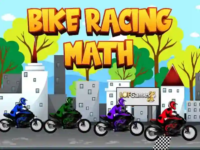 Jeu Bike Racing Math en ligne