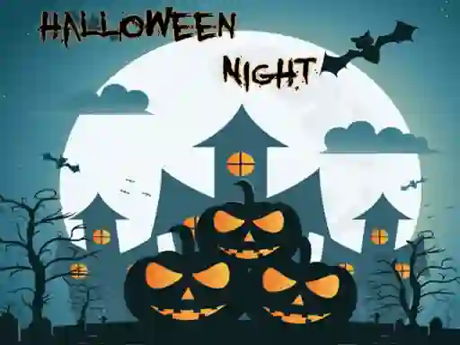 Jeu Halloween Night Jigsaw en ligne