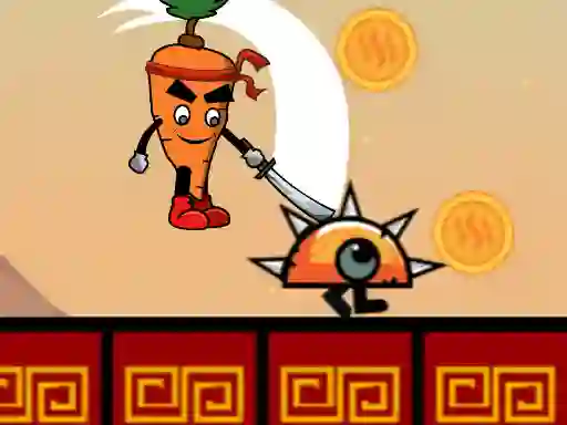 Jeu Carrot Ninja en ligne