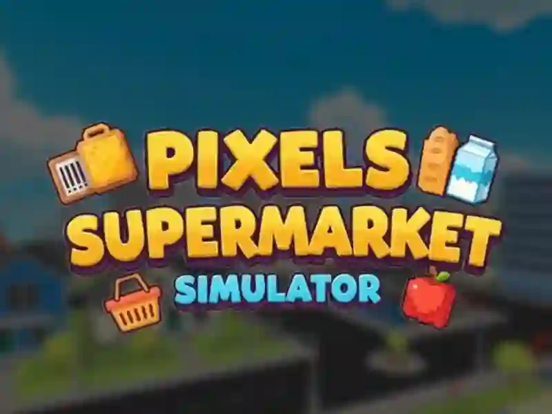 Jeu Pixels Supermarket Simulator en ligne