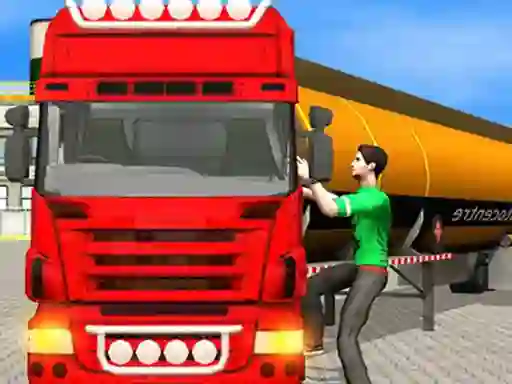 Jeu Oil Tanker Transporter Truck Simulator en ligne