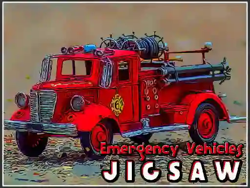 Jeu Emergency Vehicles Jigsaw en ligne