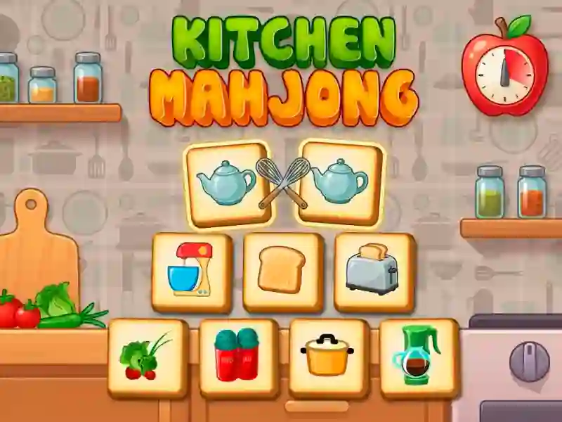 Jeu Kitchen mahjong en ligne