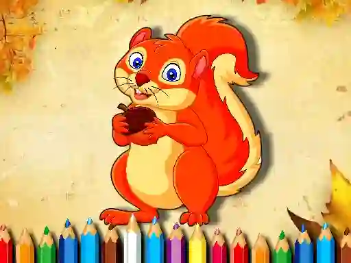 Jeu Squirrel Coloring Book en ligne