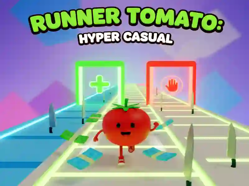 Jeu Runner Tomato: Hyper Casual en ligne