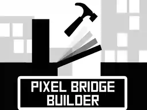 Jeu Pixel bridge builder en ligne