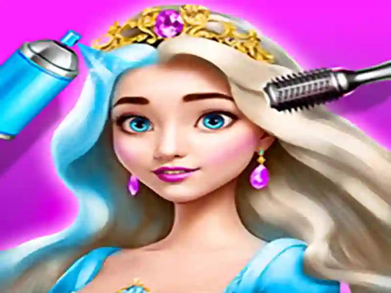 Jeu Princess Hair & Makeup Salon en ligne