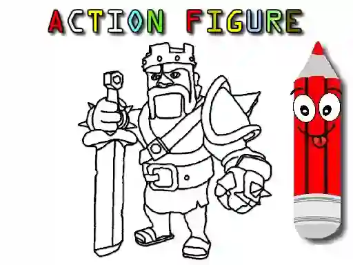 Jeu Back To School: Action Figure Coloring en ligne