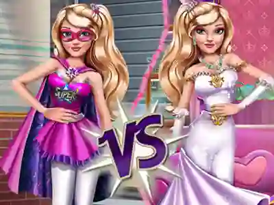 Jeu Superhero Vs Princess en ligne