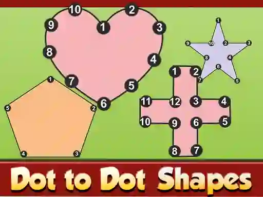 Jeu Dot To Dot Shapes en ligne