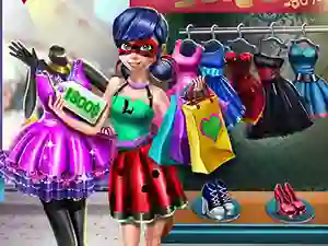 Jeu Dotted girl realife shopping en ligne