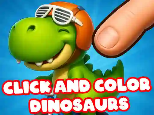 Jeu Click And Colors Dinosaurs en ligne