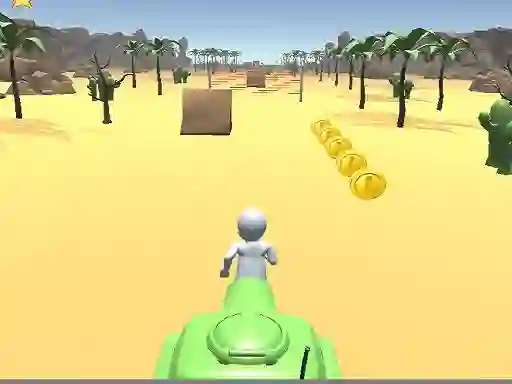 Jeu 3D Desert Parkour en ligne
