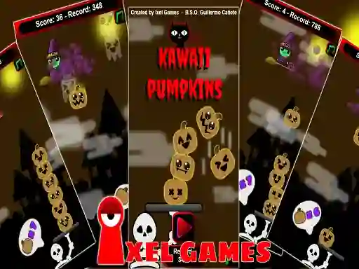 Jeu Kawaii Pumpkins en ligne