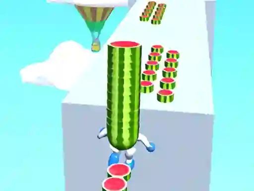 Jeu Watermelon Run 3d en ligne