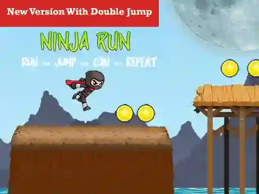 Jeu Ninja Run Double Jump en ligne