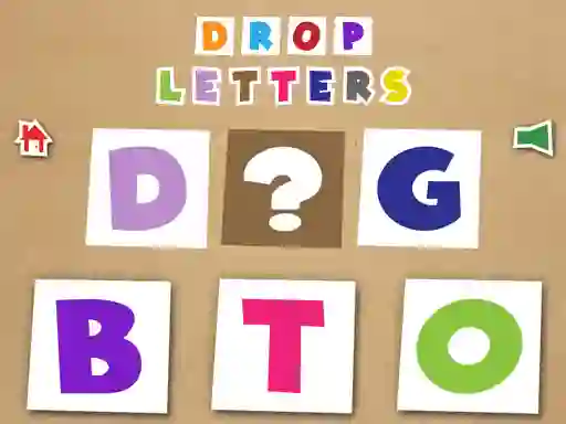 Jeu Drop Letters en ligne
