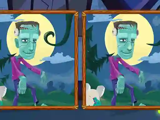 Jeu Halloween Find the Differences en ligne