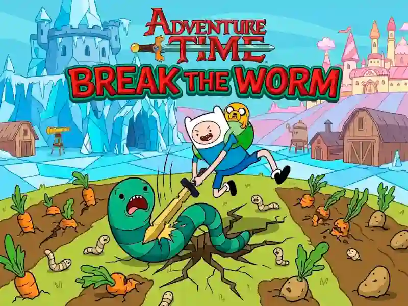 Jeu Adventure Time Break the Worm en ligne
