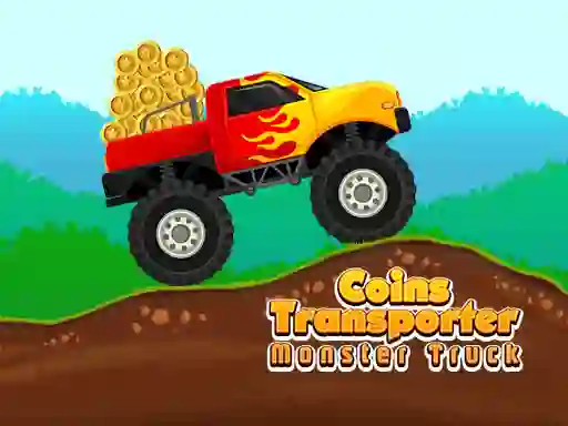 Jeu Coins Transporter Monster Truck en ligne