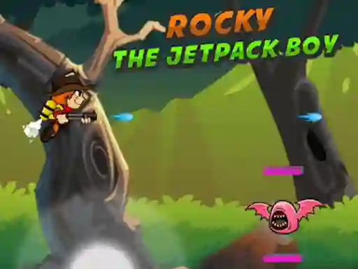Jeu Rocky The Jetpack Boy en ligne