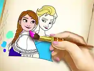 Jeu Ice Kingdom Coloring Book en ligne