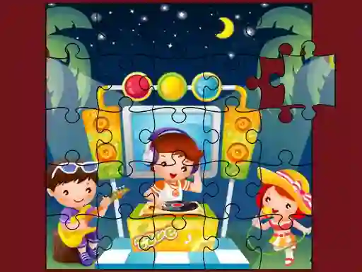 Jeu Cute Little Kids Jigsaw en ligne