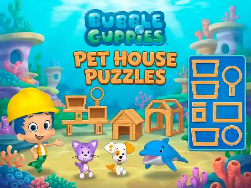 Jeu Bubble Guppies Pet House Puzzles en ligne