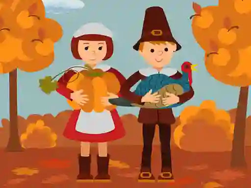Jeu Thanksgiving Jigsaw en ligne