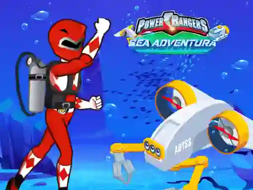 Jeu Power rangers Sea adventura en ligne