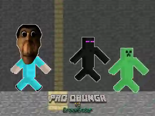 Jeu Pro Obunga vs CreepEnder en ligne
