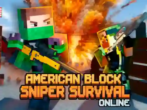 Jeu American Block Sniper Survival Online en ligne