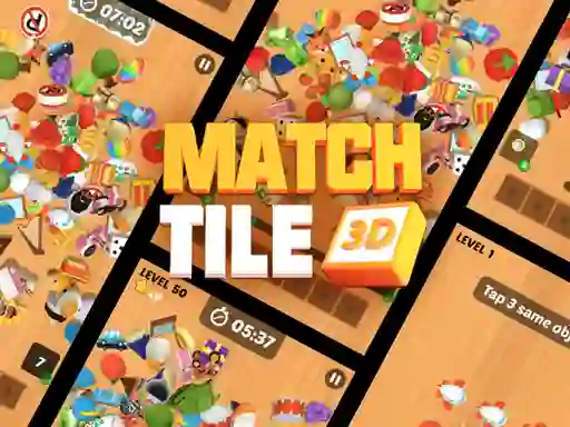 Jeu Match Tile 3d en ligne