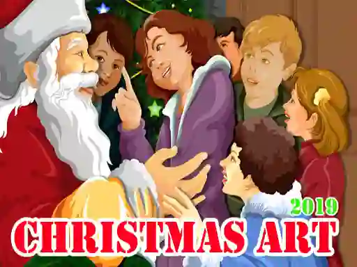 Jeu Christmas Art 2019 en ligne