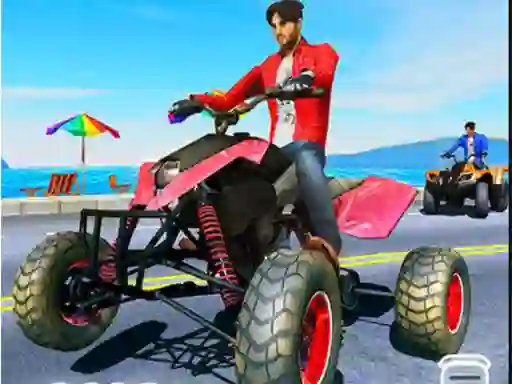 Jeu Quad Bike Traffic Racing Mania en ligne