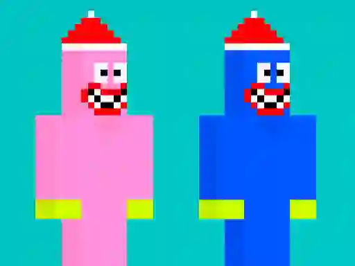 Jeu Noob Huggy Kissiy en ligne