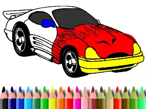 Jeu Back To School: Muscle Car Coloring en ligne