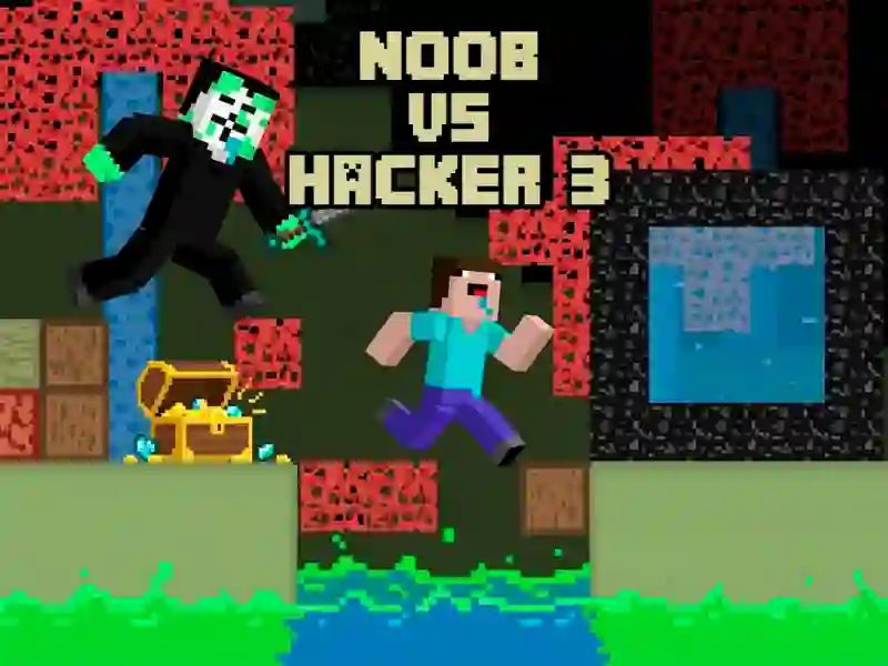 Jeu Noob vs Hacker en ligne