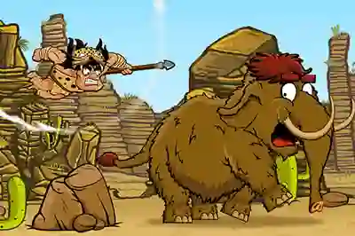 Jeu Caveman Hunt en ligne
